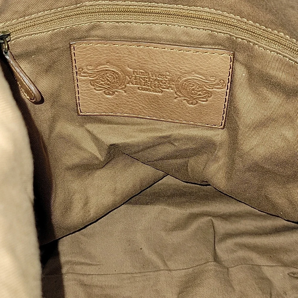 Nine West Vintage America Collection Boho Patchwork Leather Bag - Picture 13 of 14